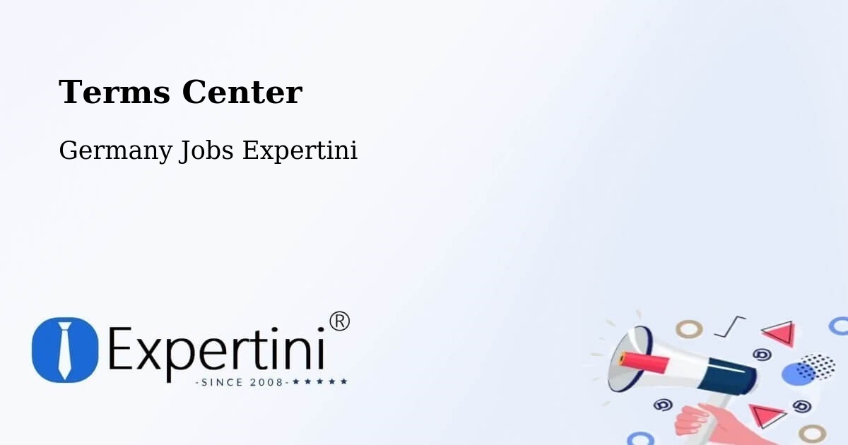 Terms of Service – Schweinfurt - Germany Jobs Expertini